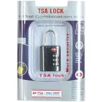 Eurotravel 3-Dial Combination TSA Lock schwarz
