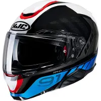HJC RPHA 91 Rafino Schwarz Blau Mc21 Klapphelms Größe XS
