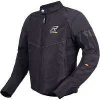 Rukka Airgobi Motorrad Textiljacke, schwarz/schwarz, 56