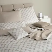 JOOP! Bettwäsche Cornflower Double light cream 155x200 cm + 40x80 cm