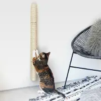 Markenlos 86,4 cm Wandmontierter Katzenkratzbaum Sisal Kratzbaum