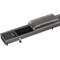 Buderus KM Bodenkanalheizung NK 232 Roll-Rost Alu natur eloxiert 232x92x3600