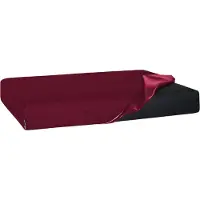 Tierlando Quick-Cover MEDIC UNI Matratzenschoner CARLOS 80 100 120 150 cm 5-7cm hoch - Matratzengröße: 150x100cm | Farbe: 04 Dunkelrot