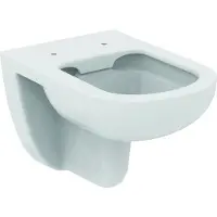 Ideal standard IS Wand-T-WC Eurovit Plus, o.Spülrand, 360x530x350mm, Weiß
