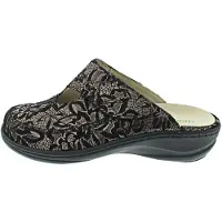 Waldlaufer Heria Clogs Schwarz in Gr. 42