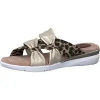 Jana shoes Da.-Pantolette 8-8-27109-24/357 PEPPER/LT GOLD FS 2020, Spocc:37