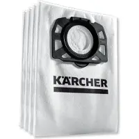 Kärcher 4 Original Vlies-Staubsaugerbeutel für ZNSM WD 4 Filtertüten