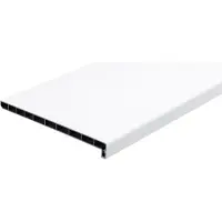Möller Lignodur Topline LD36 Innenfensterbank weiß 150 mm inkl. Seitenabschluss 1200 mm