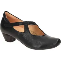 Think! Think AIDA Damenschuhe - Riemchen Pumps schwarz Elegant NEU