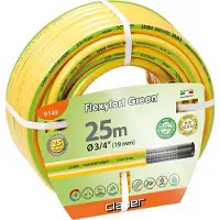 Claber Flexyfort Green Trikotgewebeschlauch – Spezial Knüpftechnik für Gartenbewässerung Ø 3/4" (19 mm) 25 m