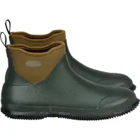 SucceBuy Damen-Stiefeletten, wasserdicht, rutschfest, für die Arbeit, Regenstiefel, Größe 8 US
