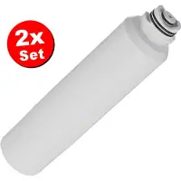 Trade-Shop 2x Filter-Patrone Wasserfilter für viele Samsung Kühlschränke ersetzt HDX-FMS-2 REFSVC WF-294 DA29-00020BF DA29-00020BM DA99-02131B / Filter-Patrone