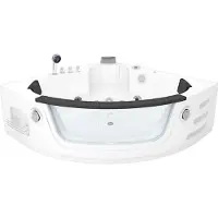 AcquaVapore Whirlpool Pool Badewanne Wanne W05R-TH-SC 140x140cm