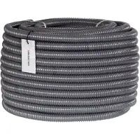 Holzbrink Teichschlauch 25 mm (1”) Spiralschlauch PVC Saugschlauch verstärkt, Länge: 25 m, HVS-02-25