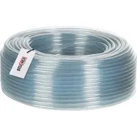 STEIGNER Benzinschlauch Wasserschlauch PVC Schlauch Transparent, Durchmesser: 7-10 mm, Länge: 15 m, SBS-10-15