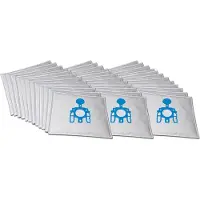 Hossi's Wholesale 30 Premium Staubsaugerbeutel kompatibel für Miele S4 Easystretch