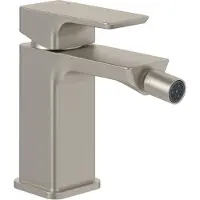 Villeroy & Boch V&B Einhebel-Bidetarmatur Subway 3.0 m Zugst.Abl.Gar., brushed nickel black