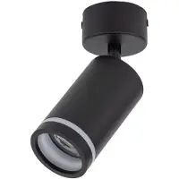 Licht-Erlebnisse Deckenstrahler Metall GU10 verstellbar Schwarz Modern Spot Lampe Decke