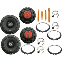DSX JBL Set für Ford Focus DYB Bj 10-20 Tür vorne hinten Bügel 700 Watt