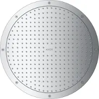 Hansgrohe Kopfbrause Axor mit Deckenanschluss, 350mm, 1jet, chrom