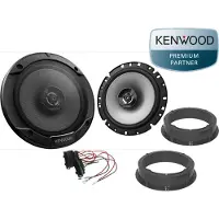 DSX Kenwood passend für Seat Altea 04 -15 Lautsprecher Boxen Set Tür Vorn 300 W