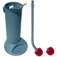 Unger Glasreinigung Unger Toilettenbürste mit Bürstenhalter + Ersatzbürste, Stiellänge 66 cm