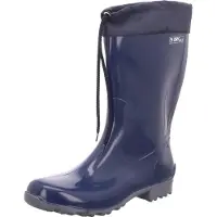 Bockstiegel Damen Gummistiefel Regenstiefel Sara – Stiefel Gummistiefel für Frauen in Marineblau Größe 40