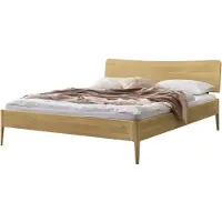 Hasena Lounge Designbett Spezia 20 Eiche bright 160x210