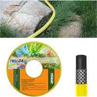 Helo Gartenschlauch Wasserschlauch Bewässerungsschlauch 50m 1/2' Zoll gelb