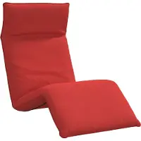 Syfax Sonnenliege Klappbar Rot 175x54x8,5 cm Oxford-Gewebe