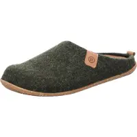 Rohde Herren Pantoffel Filz Hausschuh Rivoli-H 6925, Größe:46 EU, Farbe:Grün