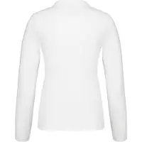 Kariban Damen Langarm-Polohemd. Baumwollpiqué