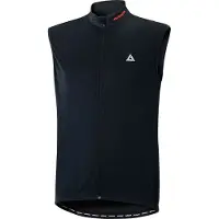 Airtracks Herren Fahrradtrikot Ärmellos Comfort Line ( Schwarz S ) Radtrikot kurzarm - Jersey atmungsaktiv mit Quick Dry & Anti-UV