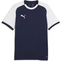 Puma Funktions-T-Shirt für Herren TEAMLIGA26 MATCHDAY JERSEY 706544_06 MARINE/WEIß Größe: S