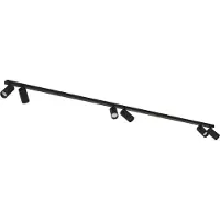 Licht-Erlebnisse Spot Strahler Metall GU10 verstellbar Schwarz länglich Modern