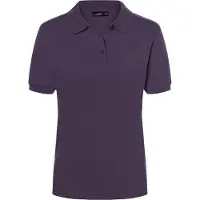 James & nicholson Damenpoloshirt Classic, Gr. 2XL,aubergine