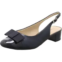 Caprice Damen Slingpumps beige/schwarz