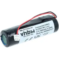 VHBW Akku kompatibel mit Wahl Super Taper Cordless Rasierer (3400 mAh, 3,7 V, Li-Ion)