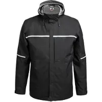 Grizzlyskin Wetter Hardshelljacke "Resist" schwarz 6XL