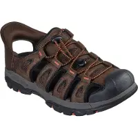 SKECHERS Slip-Ins: Relaxed Fit Sandalen - Donkerbruin - Maat 42