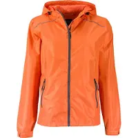 James & nicholson Sportliche, funktionale Outdoorjacke orange/carbon, Gr. L