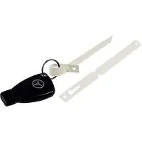 Eichner Schlaufenanhänger "Dura", aus Tyvek, zur Markierung von Schlüsseln oder Ersatzteilen, Material: Tyvek, Maße: 160 x 12,7 mm, Weiß, Verpackungseinheit: 1 P/1000