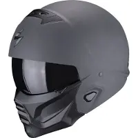 Scorpion Exo-Combat II Graphite Jethelm unisex Polycarbonat grau, 2XL