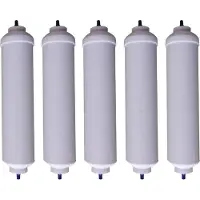 Trade-Shop 5x Ersatz Wasserfilter ersetzt Electrolux 25004006 5303917335 S5303310266 25004018 25004022 25004082 5303310266 Arcelik CERA526BSAP CERA526BWAP