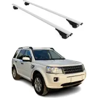 Omac Dachträger Grundtäger für Land Rover Freelander 2 2007-2015 75kg Metall Grau 2x