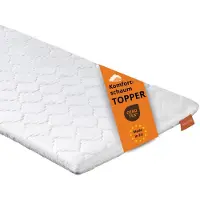 Sleepling orthopädischer Komfortschaum Topper, 200 x 200 cm, für alle Matratzen und Betten,
