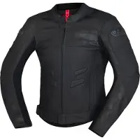 IXS RS-600 2.0 Schwarz Motorrad Lederjacke Größe 54
