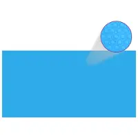 vidaXL Möbel Poolabdeckung Blau 600×300 cm PE - Poolzubehör 92149