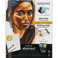 Sennelier Abstract Acryl Portrait Set - Kabari - Titouan Lamazou - N121860.01