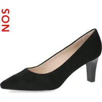 Peter kaiser Pumps 72444, Rauleder, Schwarz, Damen